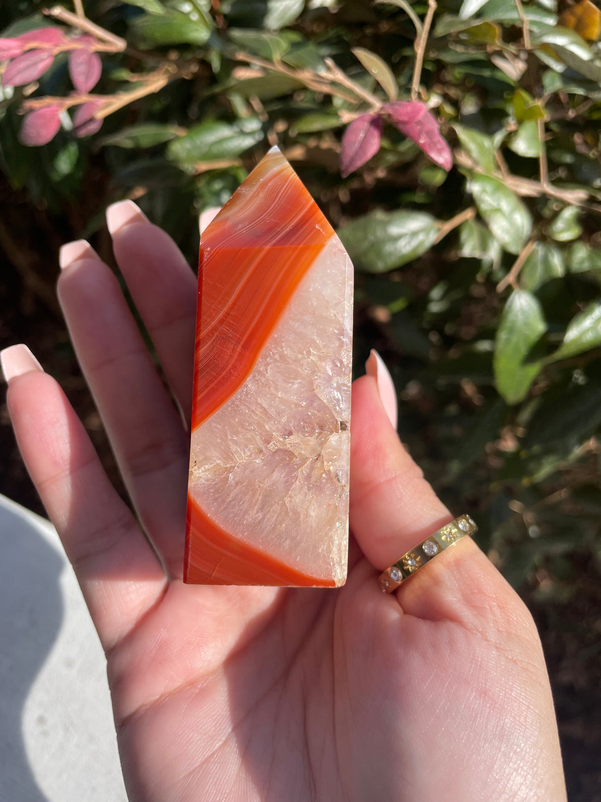 Carnelian Amethyst Tower