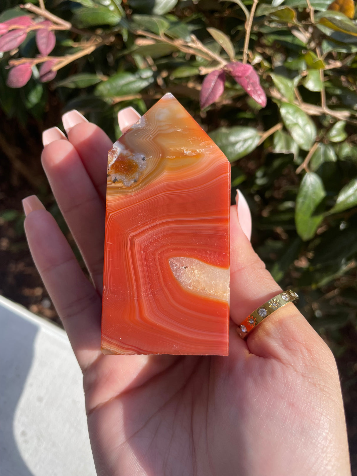 Carnelian Amethyst Tower