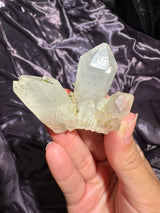 Epidote Quartz Cluster (Self Standing)