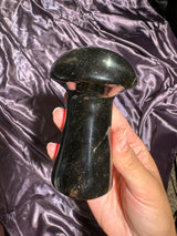 Gold Sheen Obsidian Mushroom