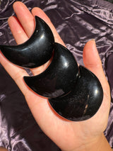 Obsidian Moon Carvings