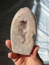 Druzy Pink Amethyst Standing Free Form