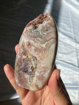 Druzy Pink Amethyst Standing Free Form
