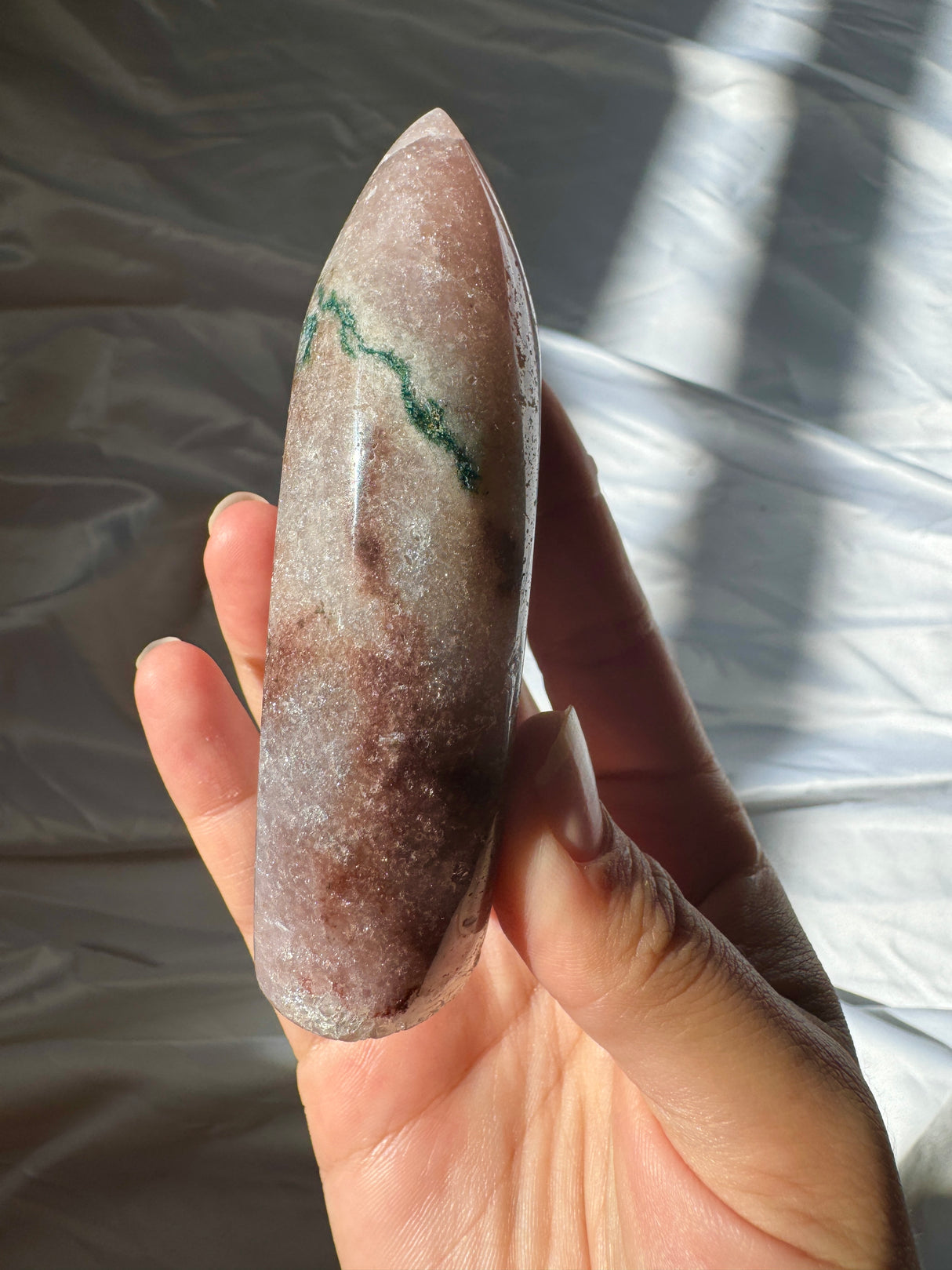 Pink Amethyst Standing Free Form