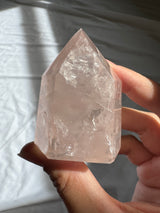 Gemmy Rose Quartz Tower