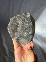 Black Amethyst Agate Free Form