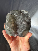 Black Amethyst Agate Free Form