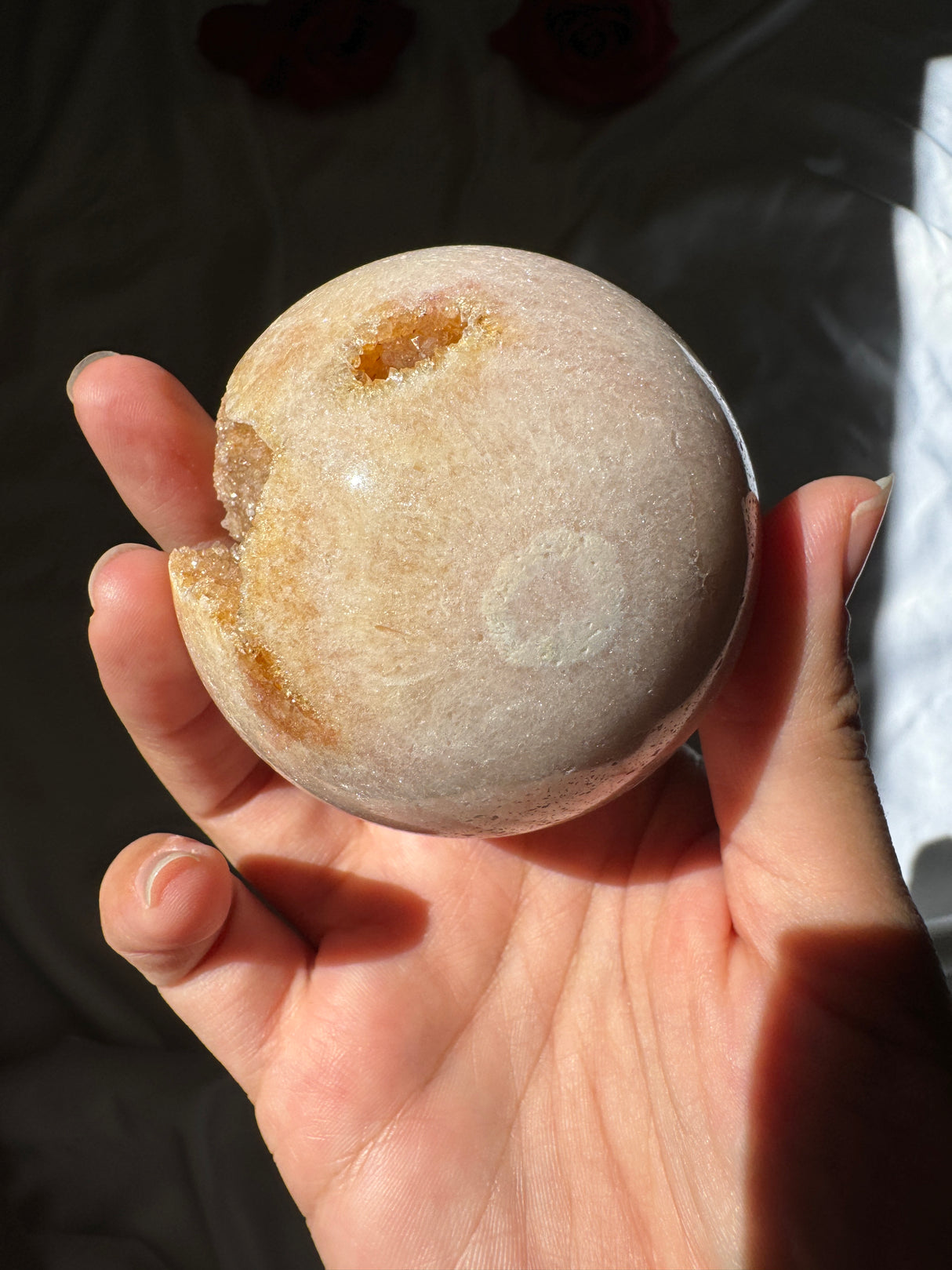 Pink Amethyst Sphere