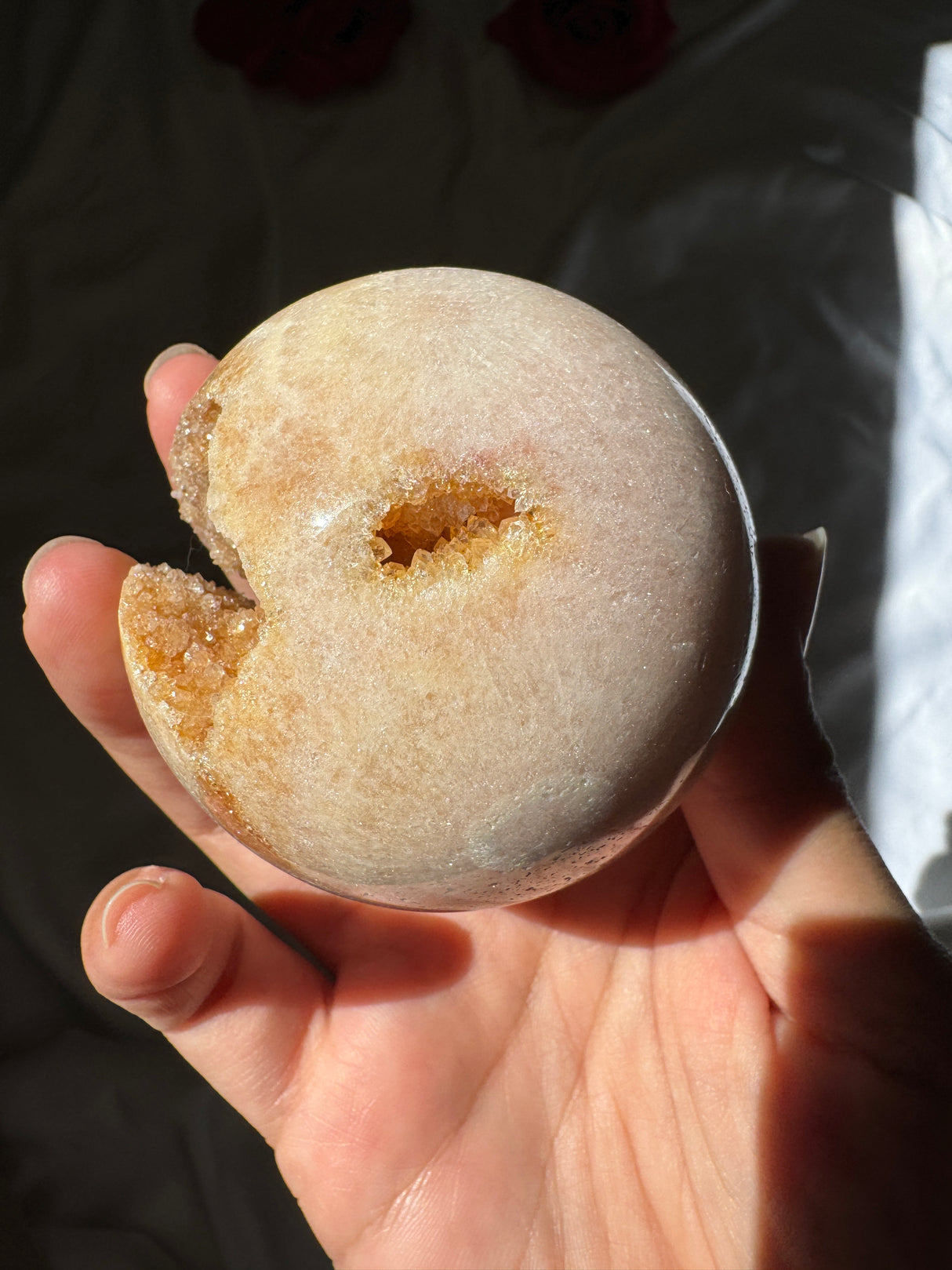 Pink Amethyst Sphere