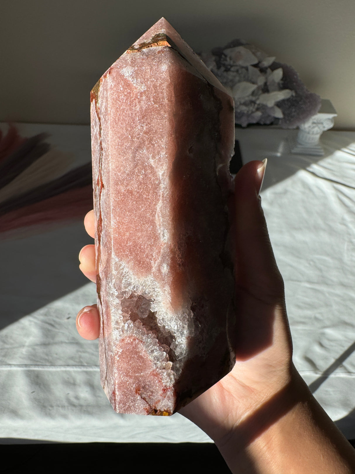 Pink Amethyst Tower