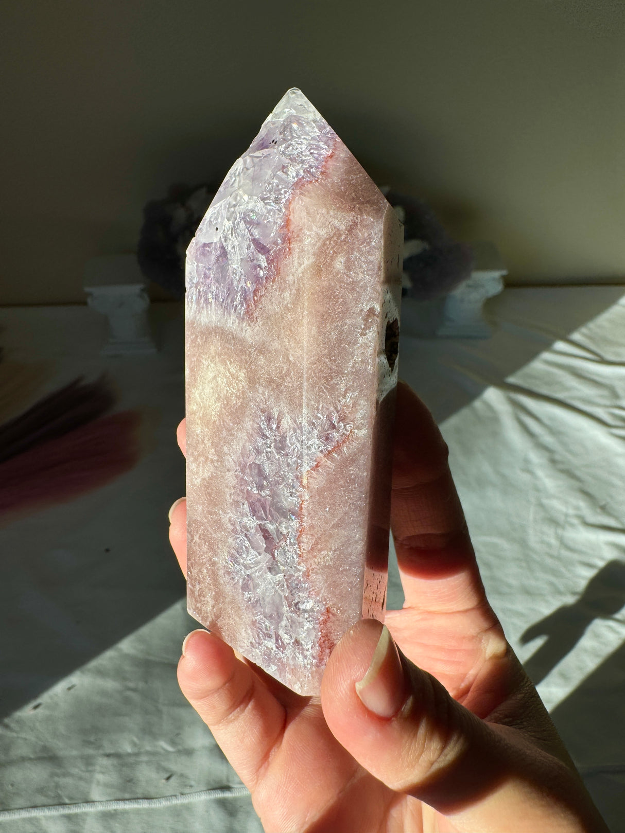 Pink Amethyst Tower