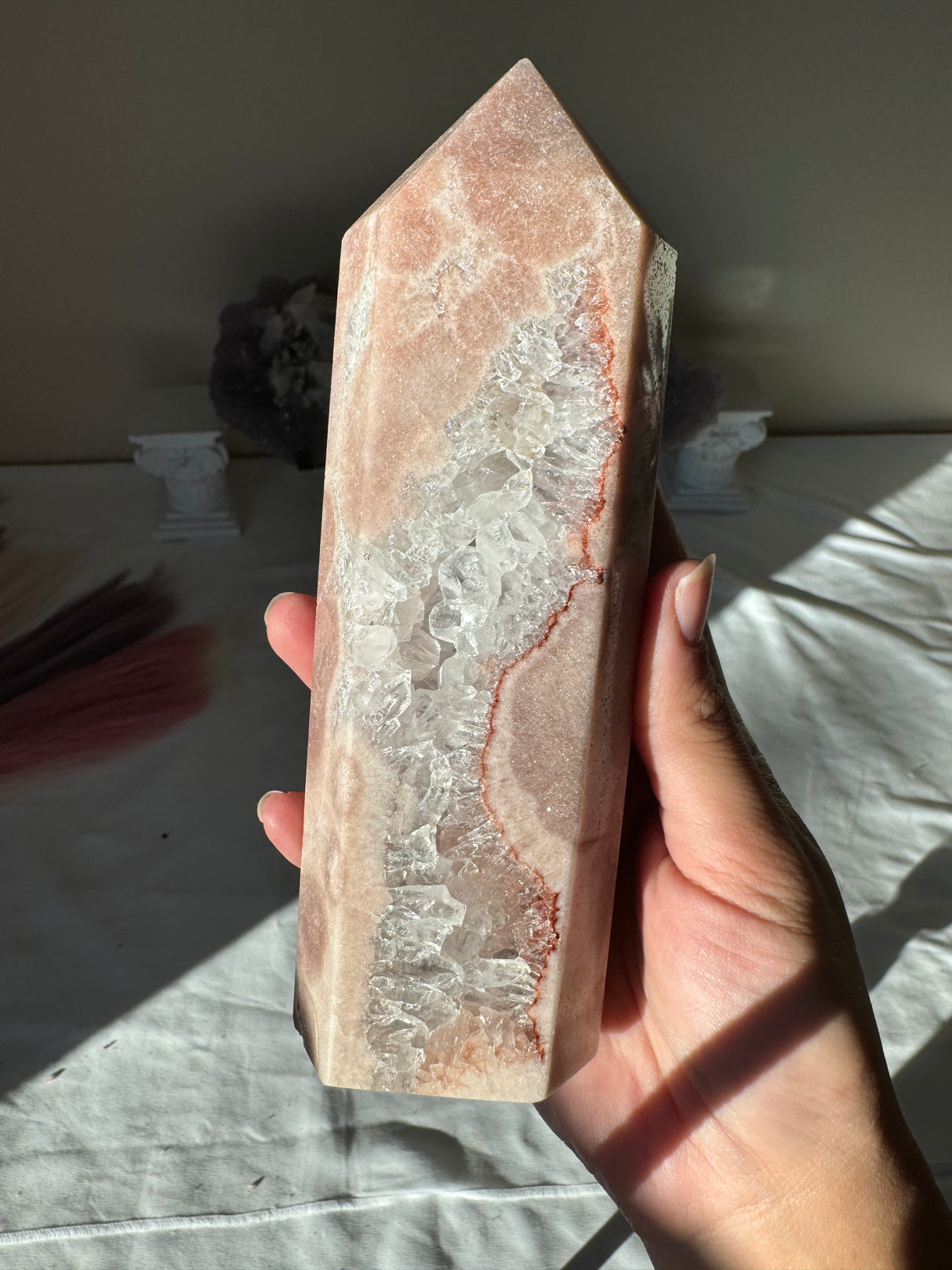 Pink Amethyst Tower