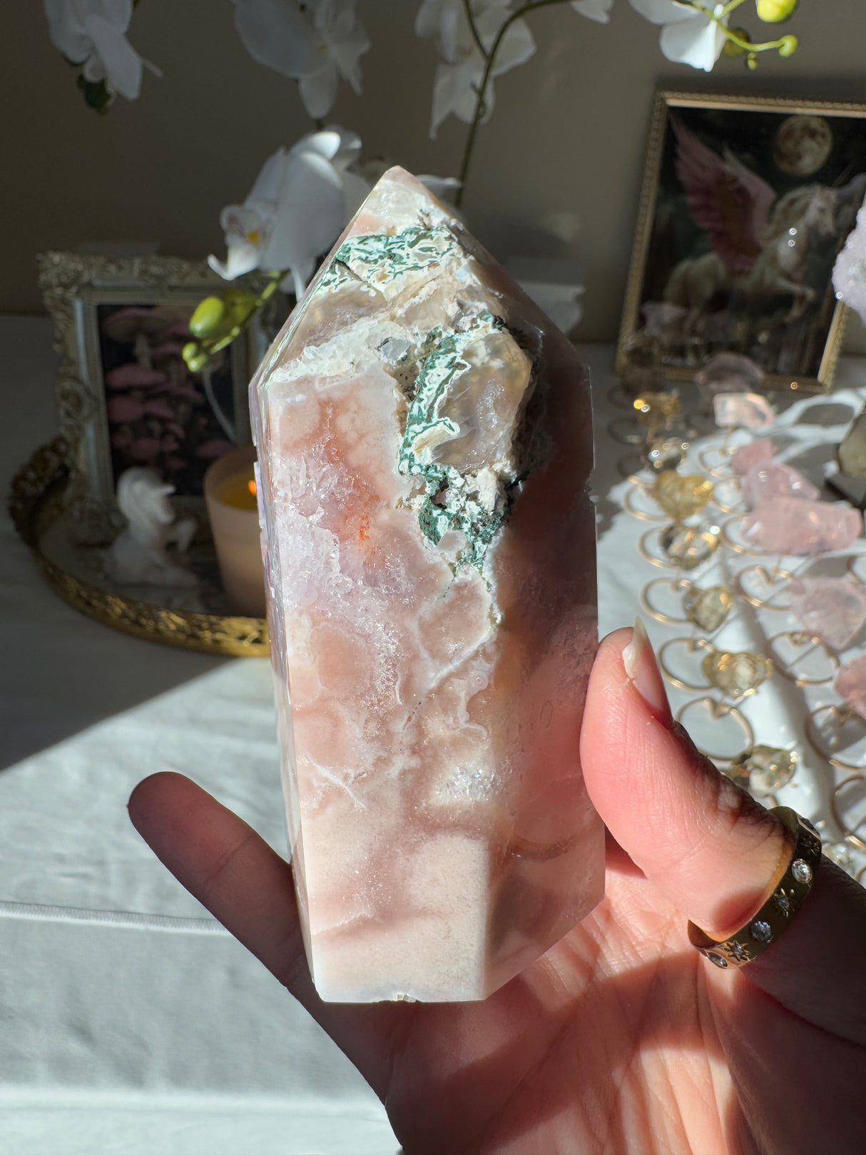 Pink Amethyst Tower