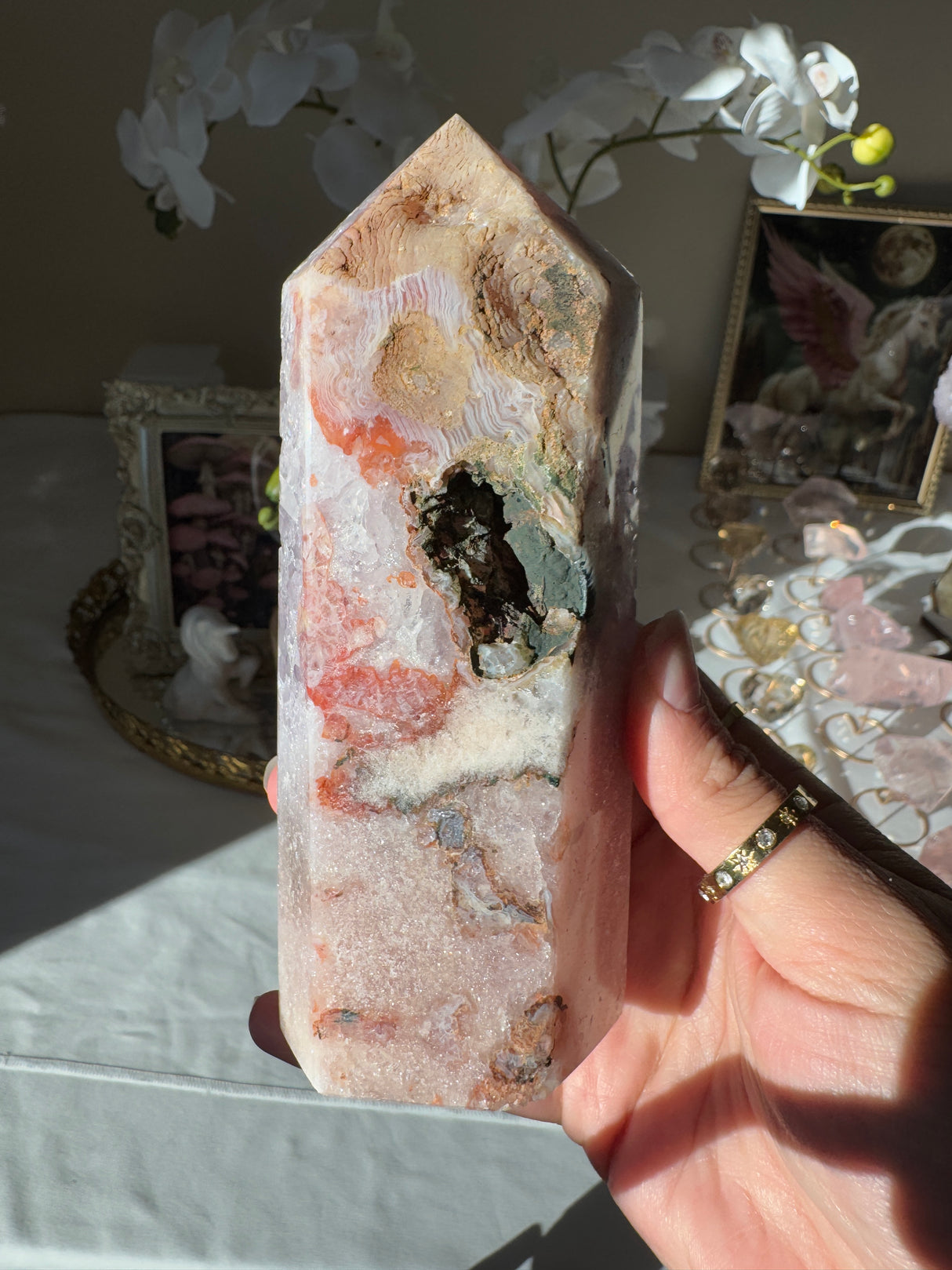 Pink Amethyst Tower