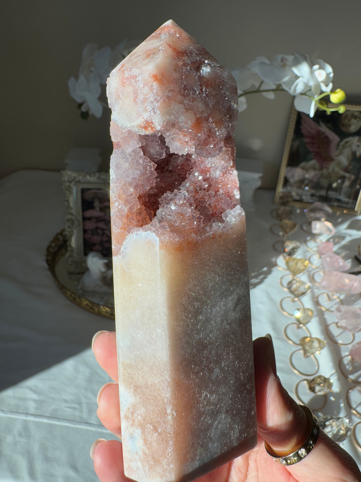 Pink Amethyst Tower