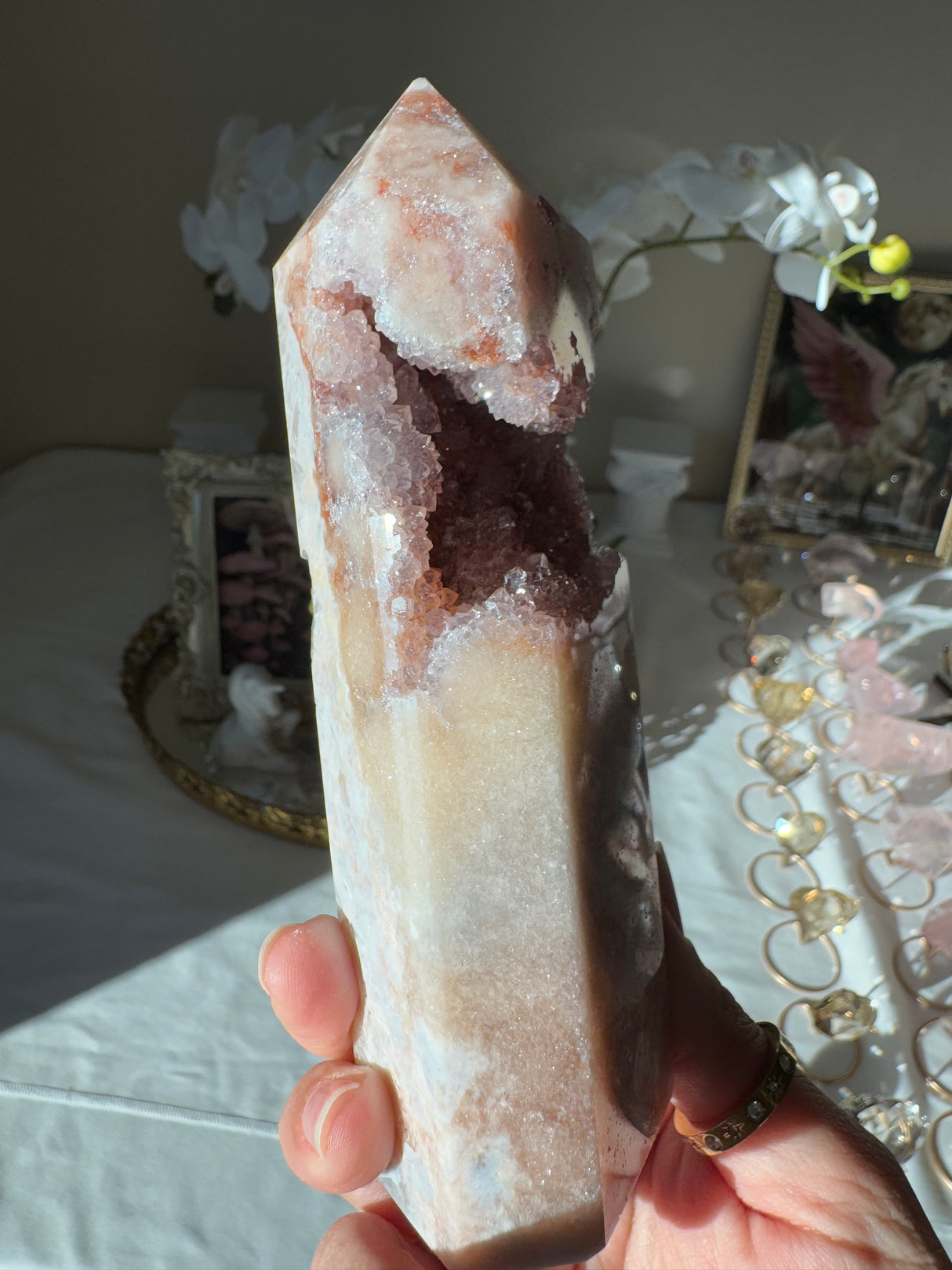 Pink Amethyst Tower
