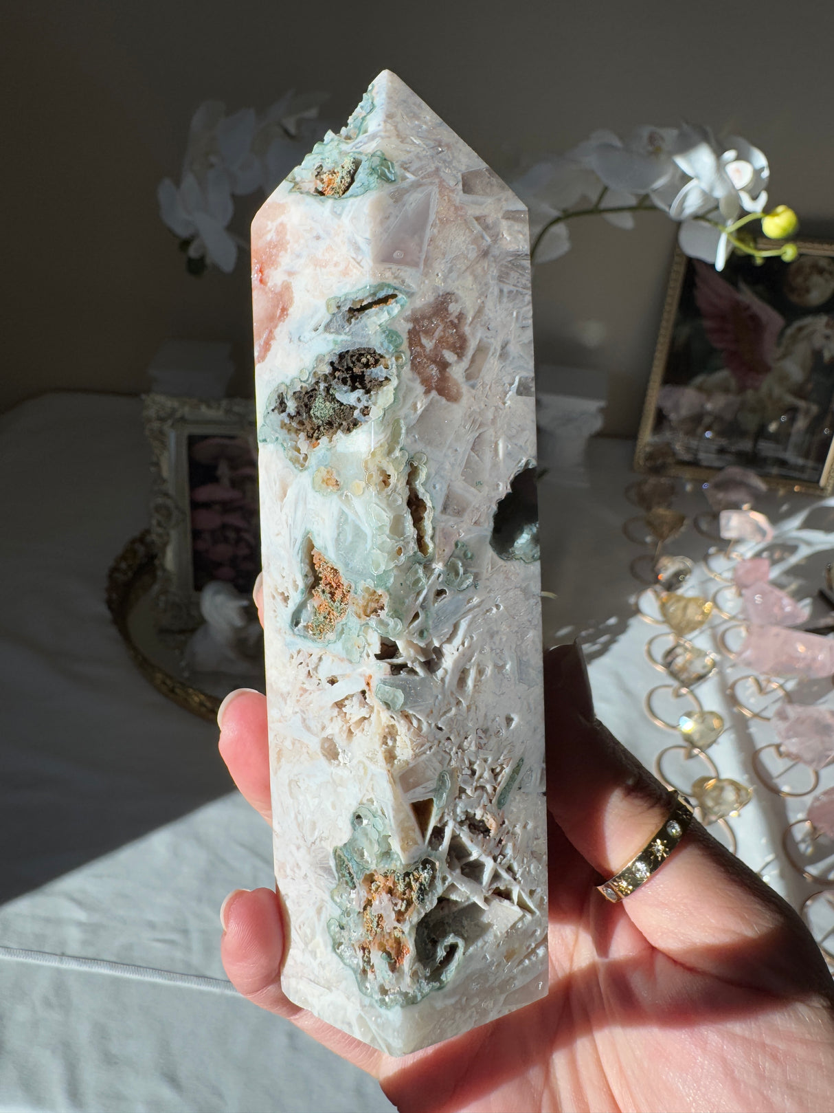 Pink Amethyst Tower