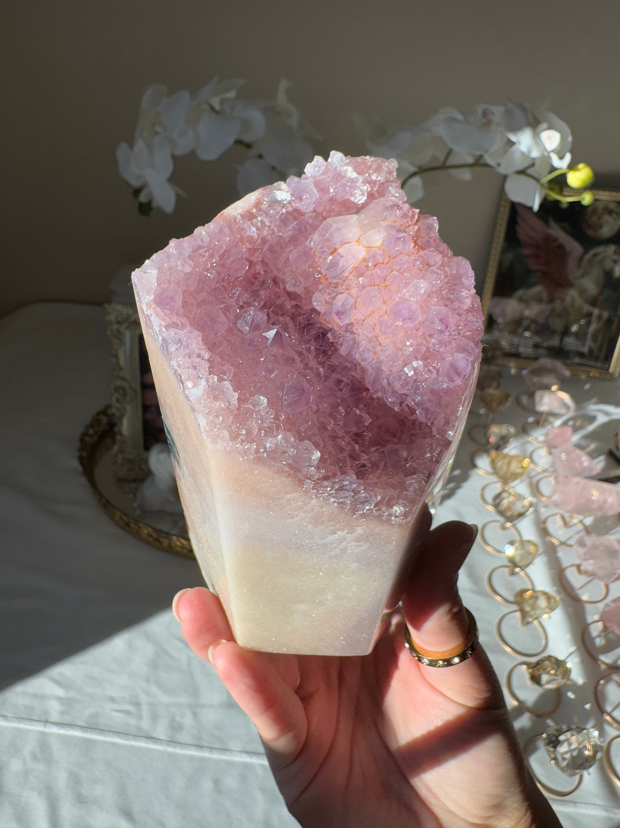 Pink Amethyst Tower