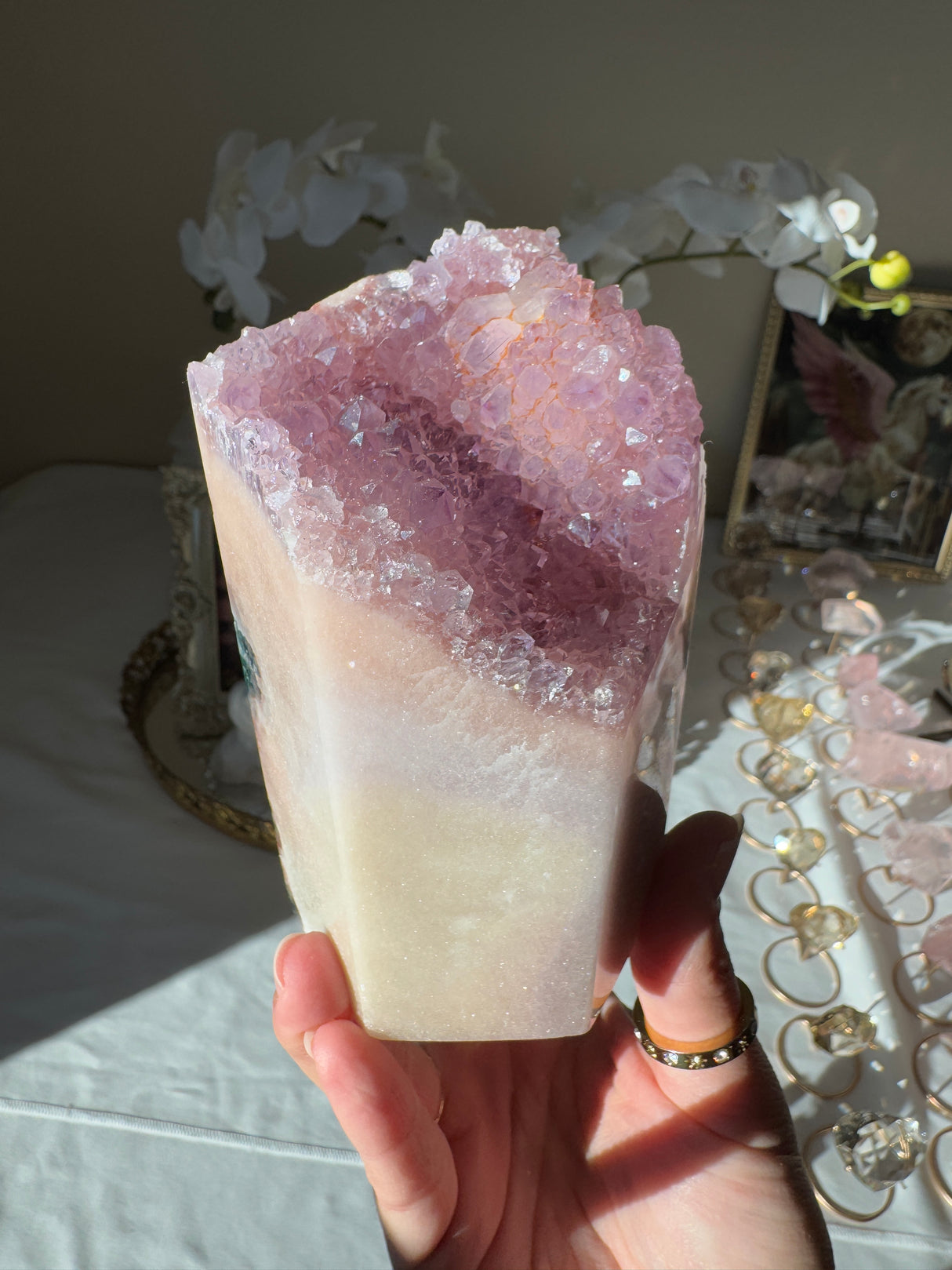Pink Amethyst Tower