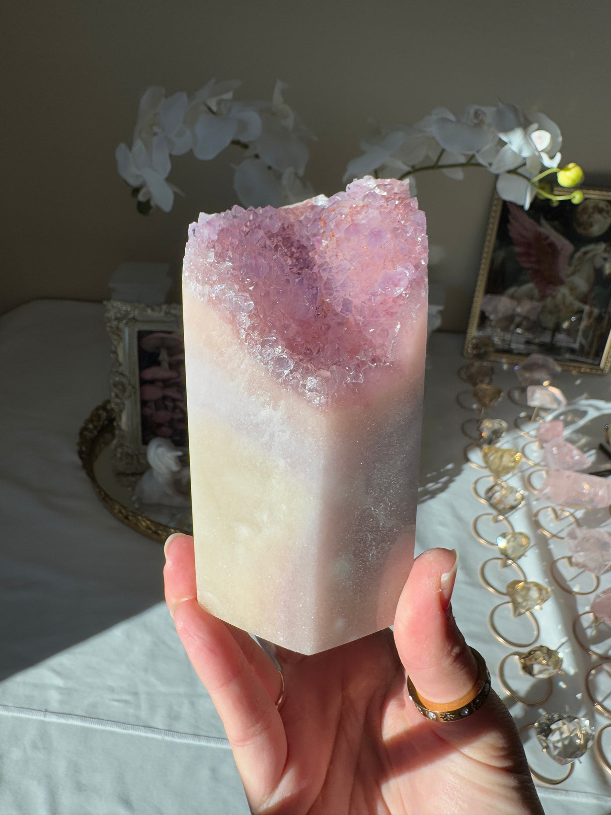 Pink Amethyst Tower