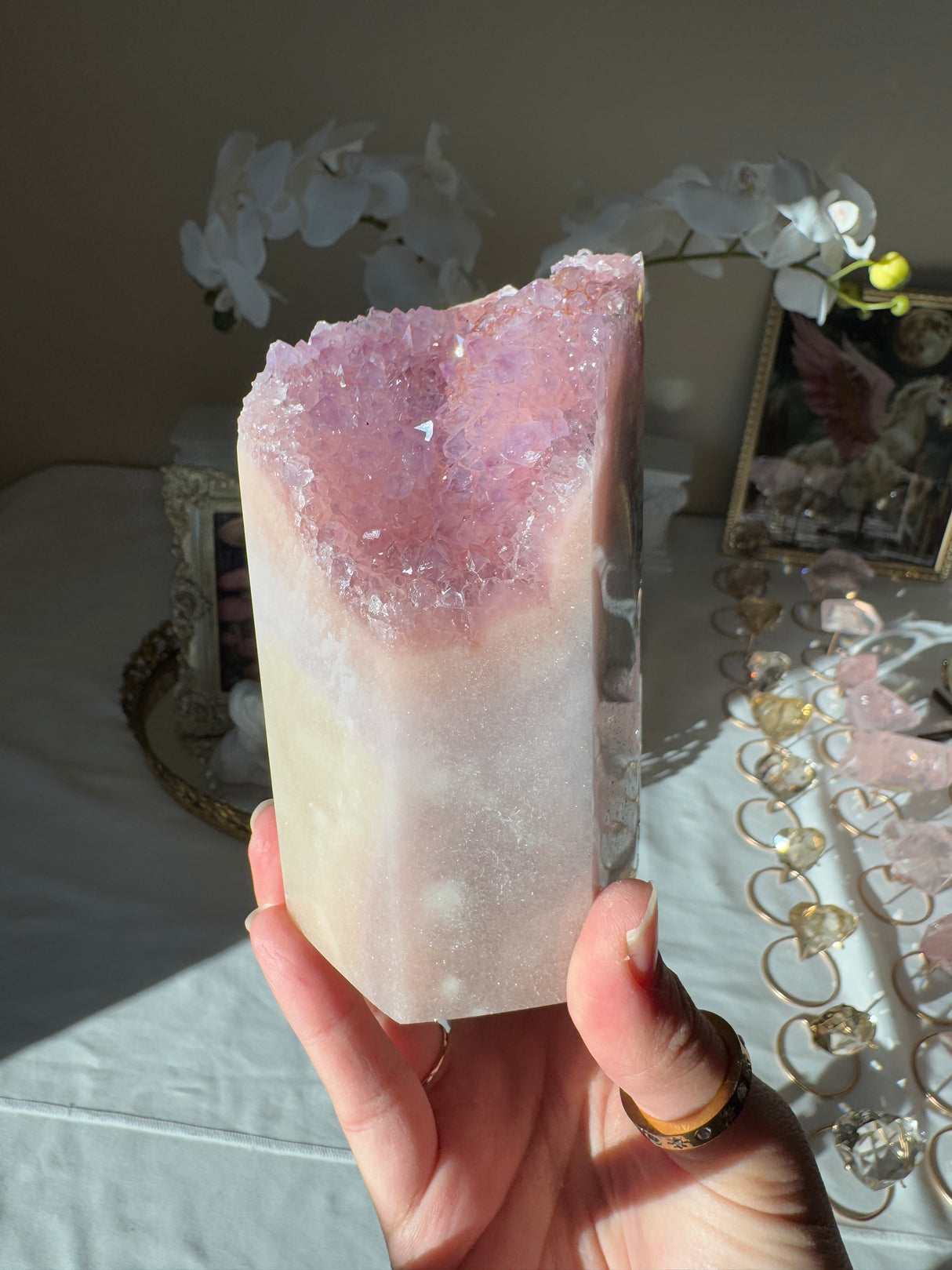 Pink Amethyst Tower