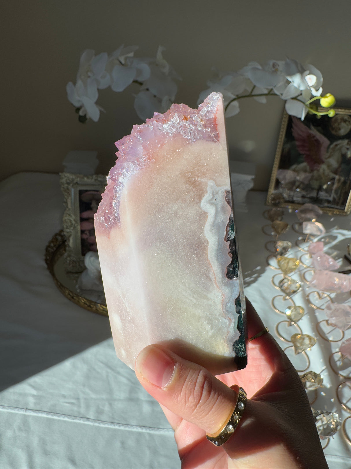Pink Amethyst Tower