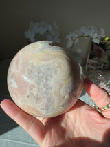 Druzy Pink Amethyst Sphere