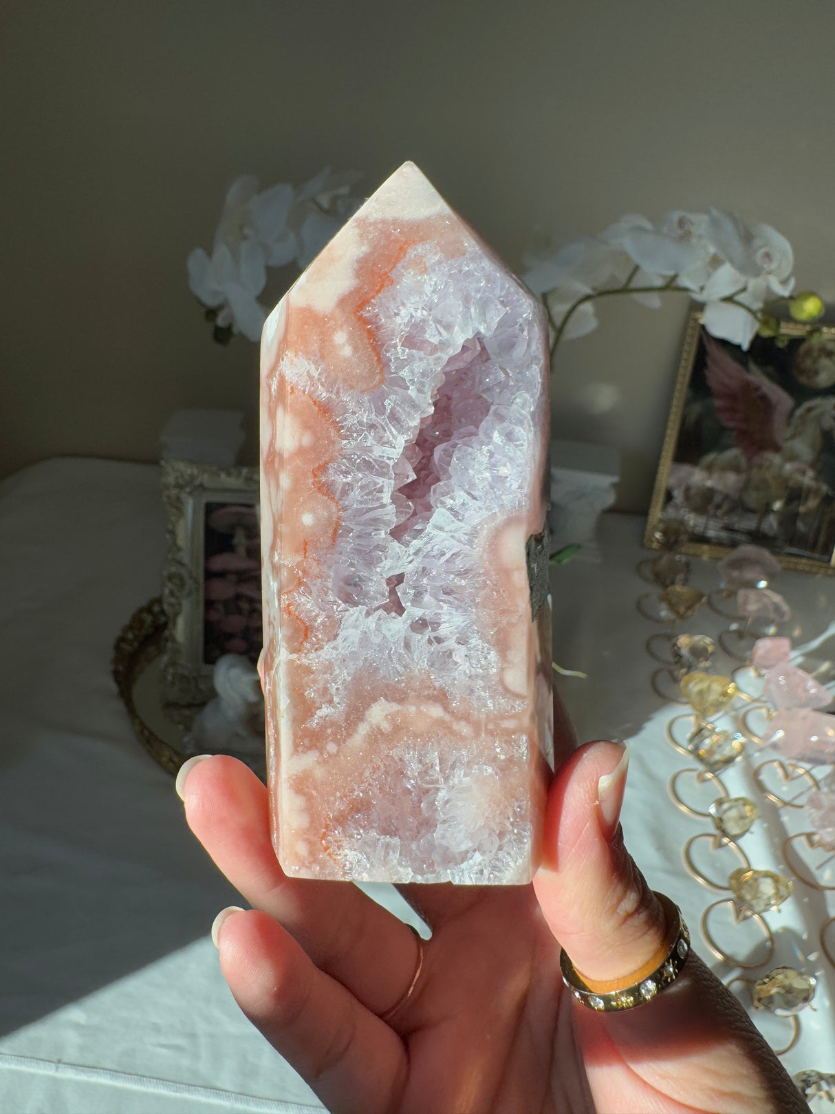 Pink Amethyst Tower
