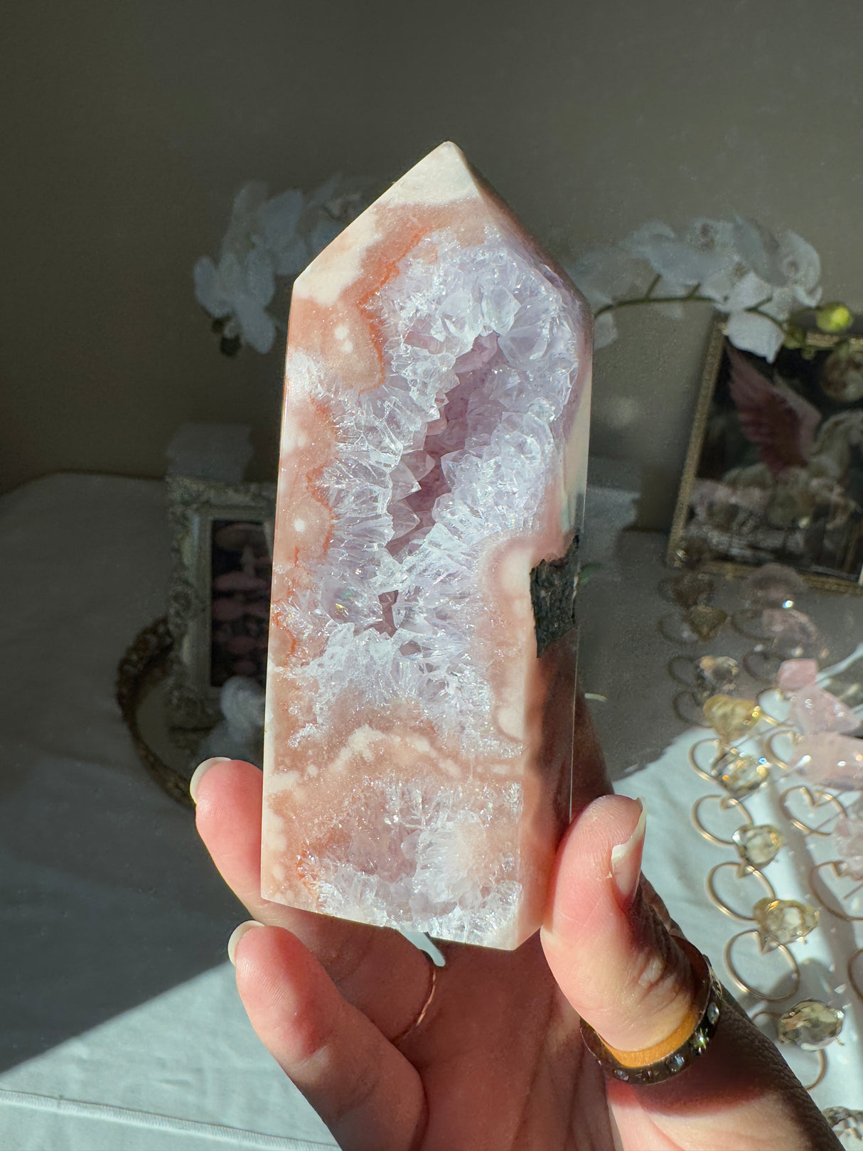 Pink Amethyst Tower