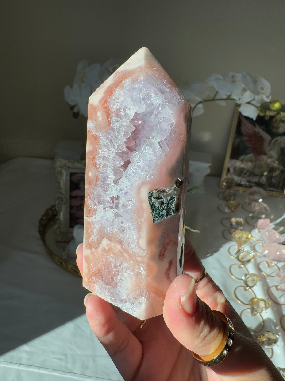Pink Amethyst Tower