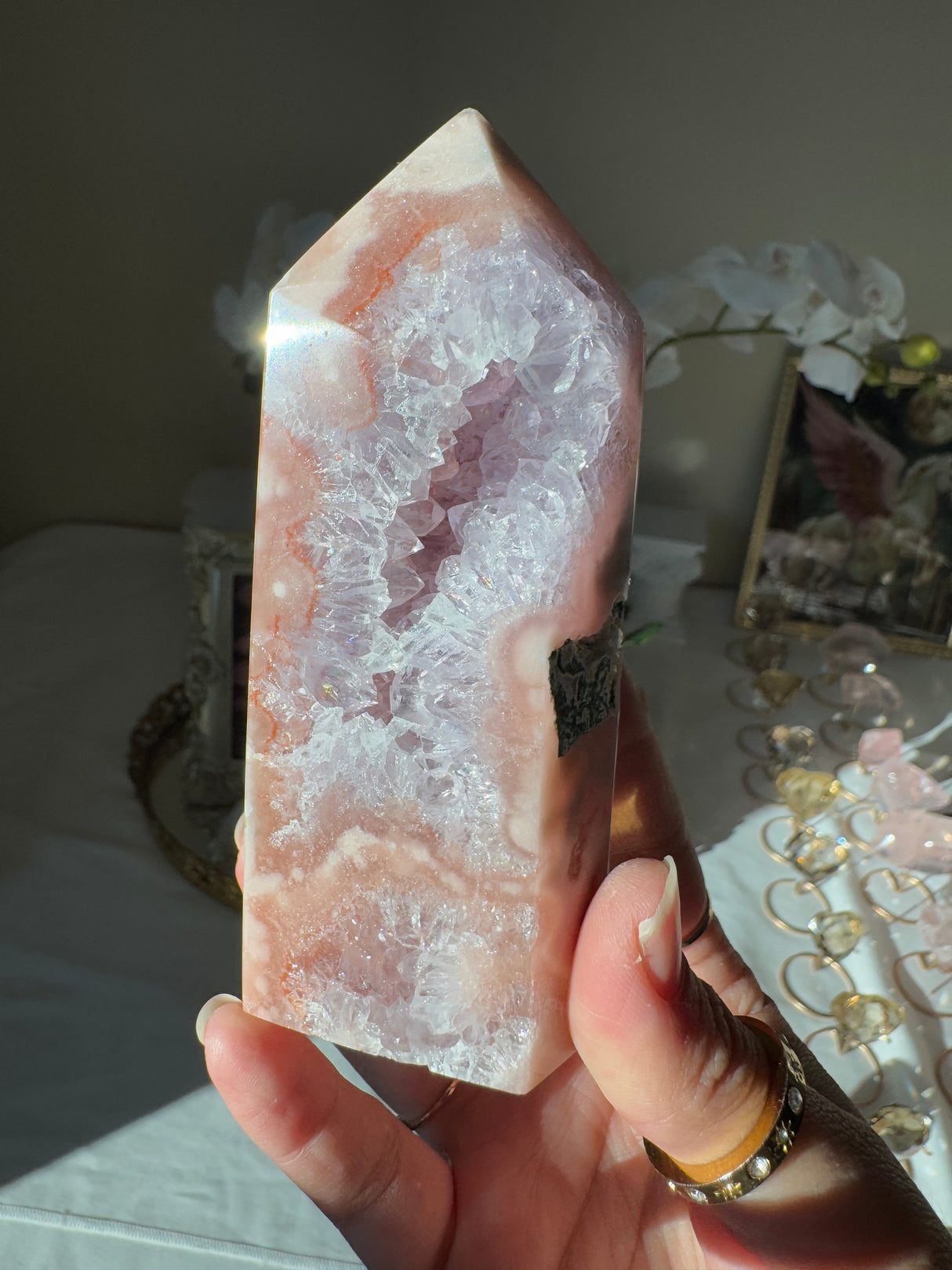 Pink Amethyst Tower