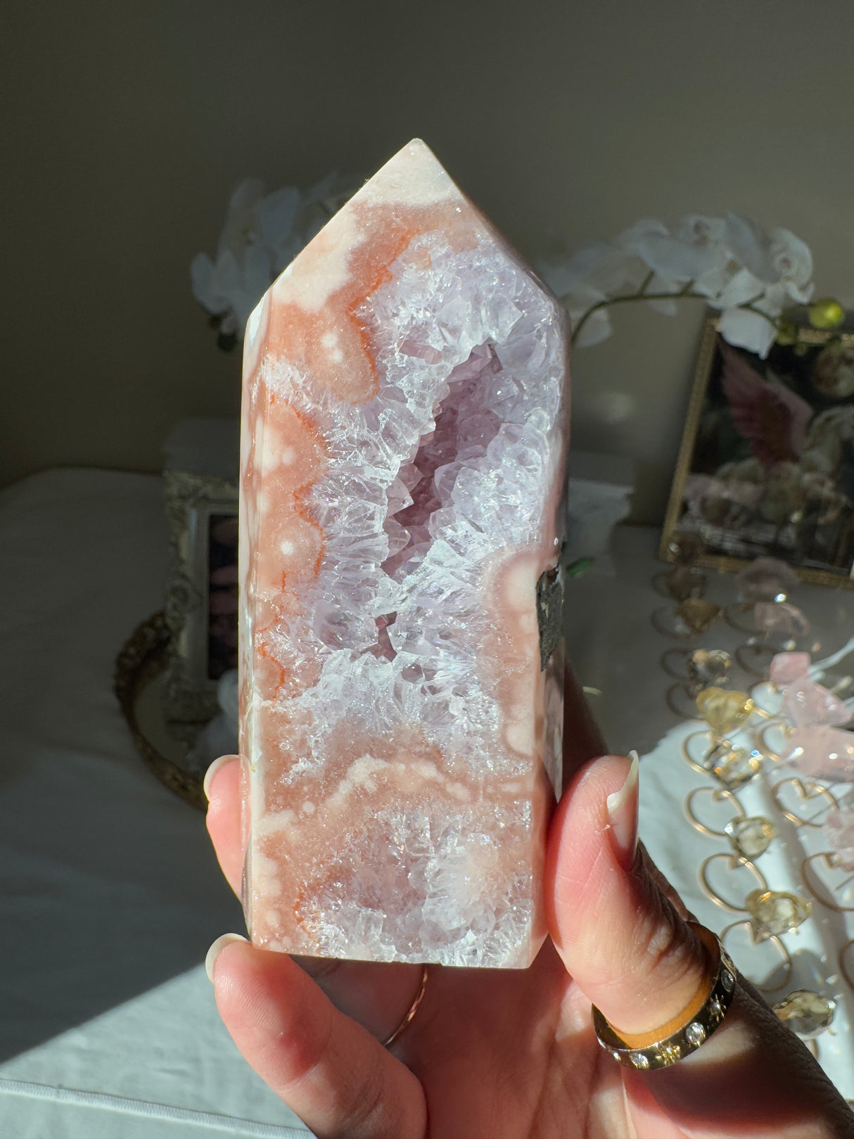 Pink Amethyst Tower
