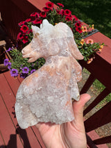 Quartzy Pink Amethyst Unicorn