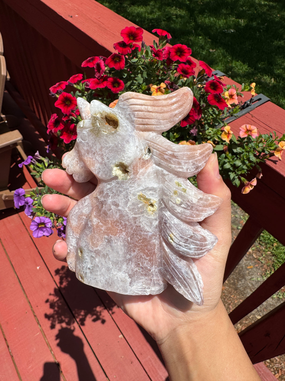 Quartzy Pink Amethyst Unicorn