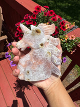 Quartzy Pink Amethyst Unicorn