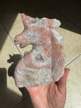 Pink Amethyst Unicorn