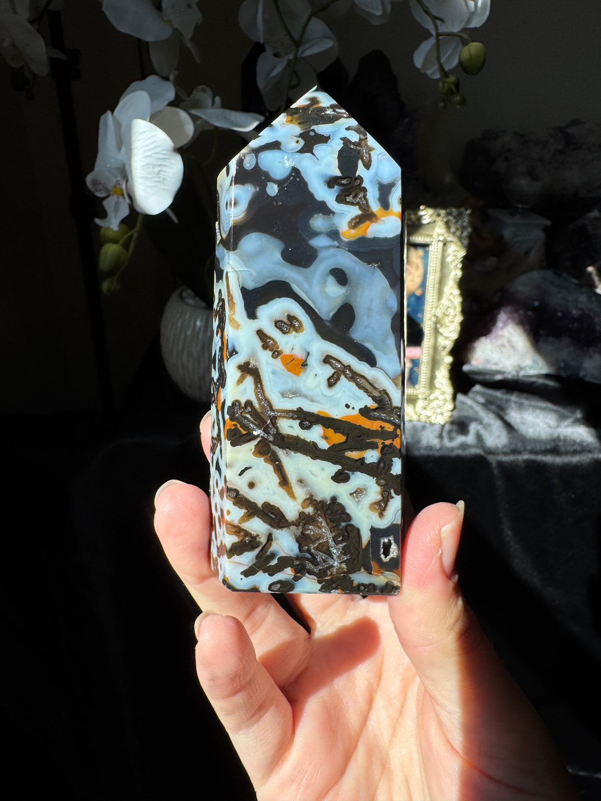Wicked Lace Agate Tower