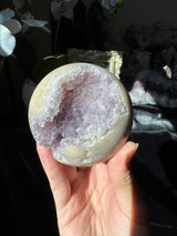 Lavender Pink Amethyst Sphere