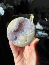 Lavender Pink Amethyst Sphere