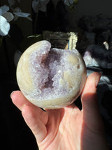 Lavender Pink Amethyst Sphere