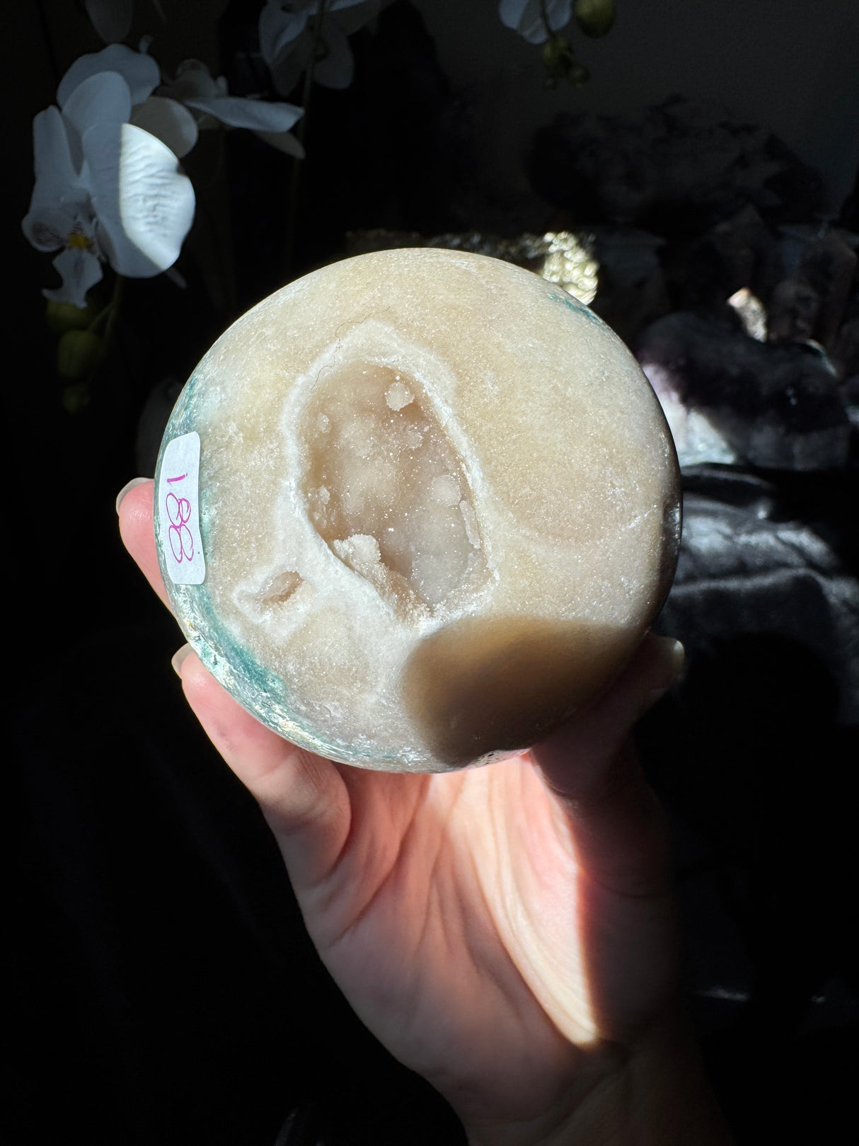 Lavender Pink Amethyst Sphere