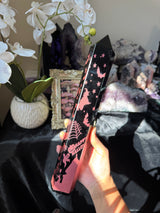 XL Obsidian Etched Halloween Tower