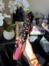 XL Obsidian Etched Halloween Tower