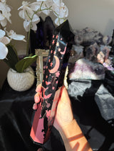 XL Obsidian Etched Halloween Tower