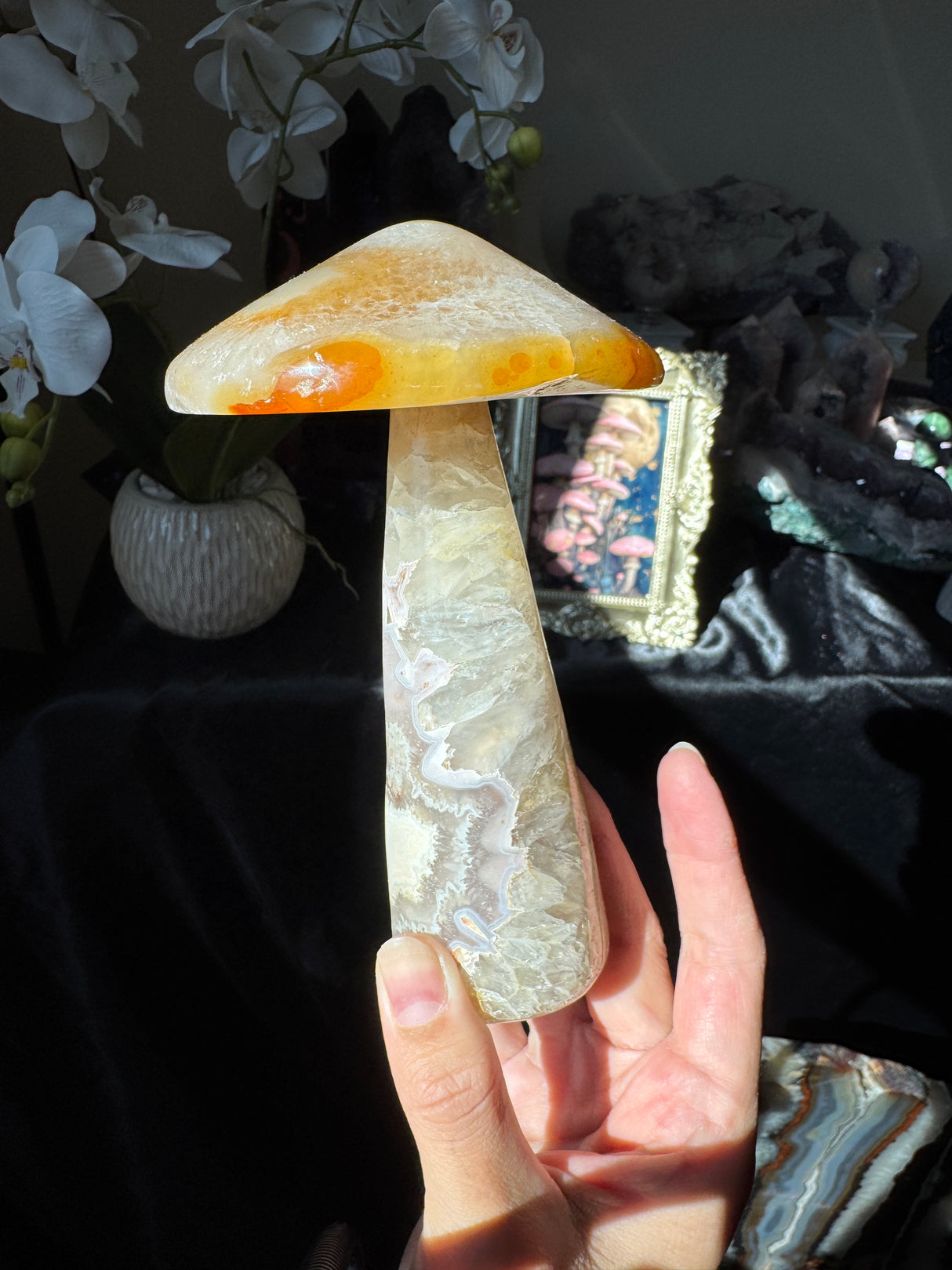Agate Mushroom (imperfect)