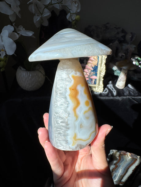 Agate Mushroom (imperfect)