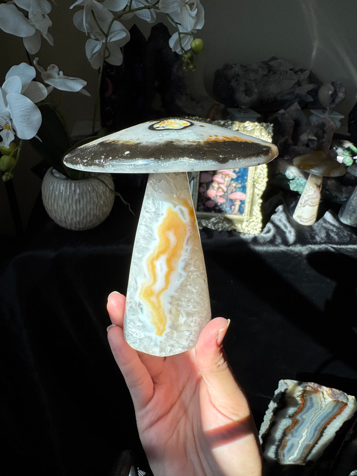 Agate Mushroom (imperfect)