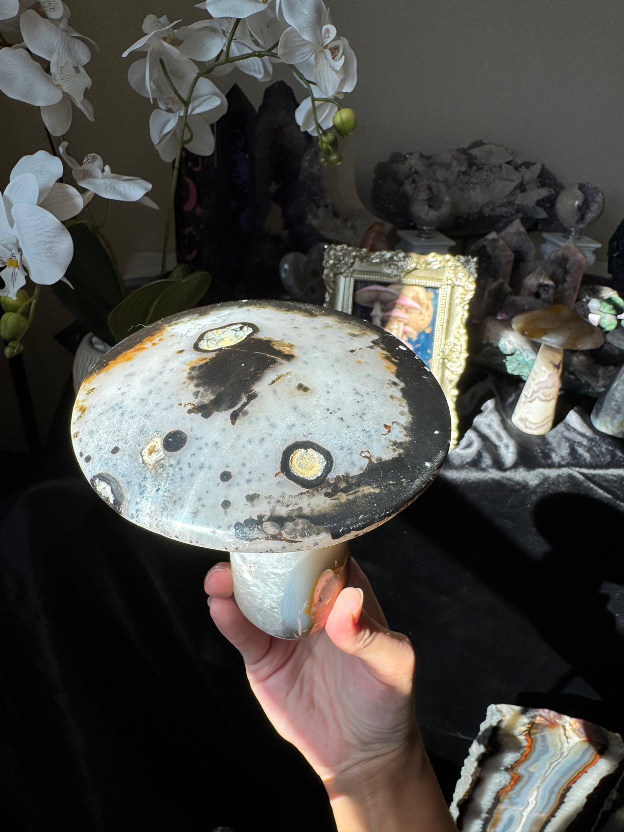 Agate Mushroom (imperfect)