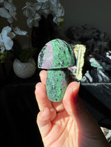 Ruby in Zoisite Mushrooms