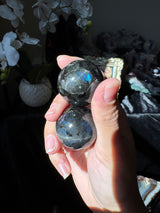 Mini Midnight Labradorite Spheres